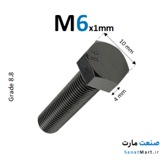 پیچ آچارخور خشکه قطر M6