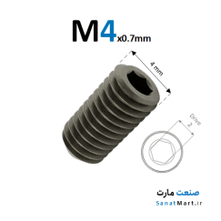 پیچ آلن مغزی قطر 4