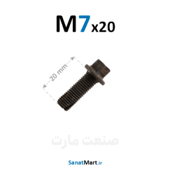 پیچ قلاویزی m7x20